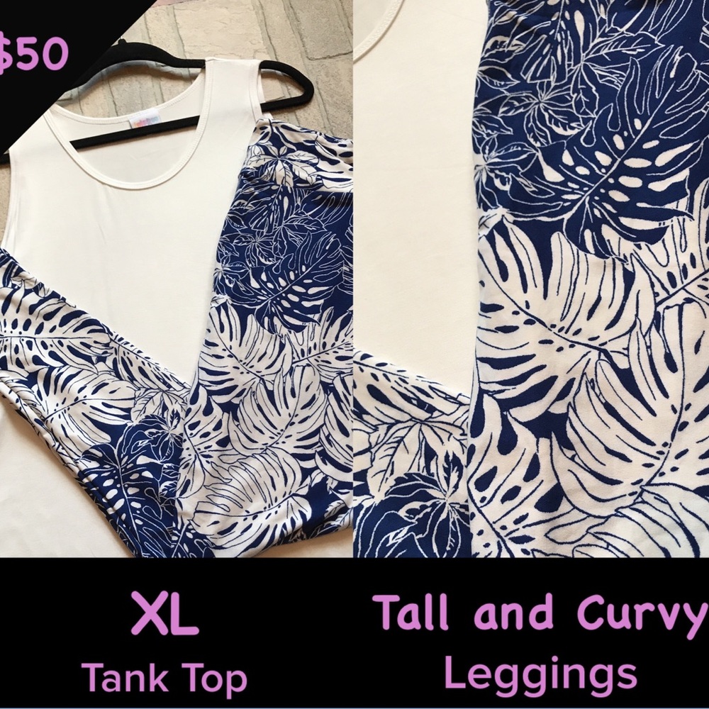 Xl modal Tank Top TC Leggings